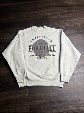 Vintage Property Of Football University Athletic Society